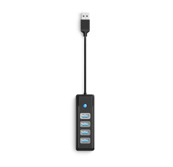 מפצל USB 3.0 GEN2 4-in-1 שחור