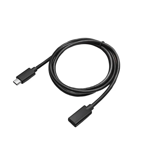 כבל מאריך TYPE-C שחור 2 מטר 100W