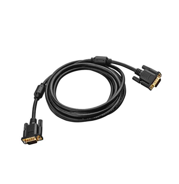 כבל VGA שחור 2 מטר עד FHD