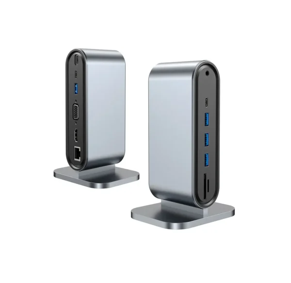 תחנת עגינה ummico 12-in-1 בחיבור TYPE-C תחנת עגינה ummico 12-in-1 בחיבור TYPE-C