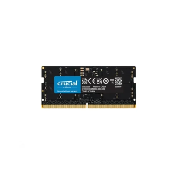 זכרון למחשב נייד Crucial CT32G48C40S5 DDR5 32GB 4800MHz