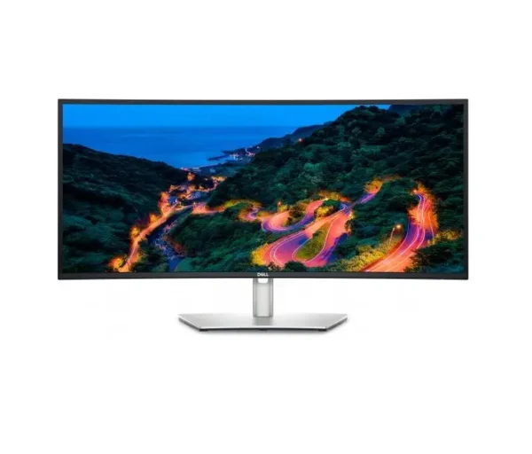 מסך מחשב קעור Dell UltraSharp U3423WE UltraWide QHD IPS LED 34'' USB-C Hub - צבע כסוף