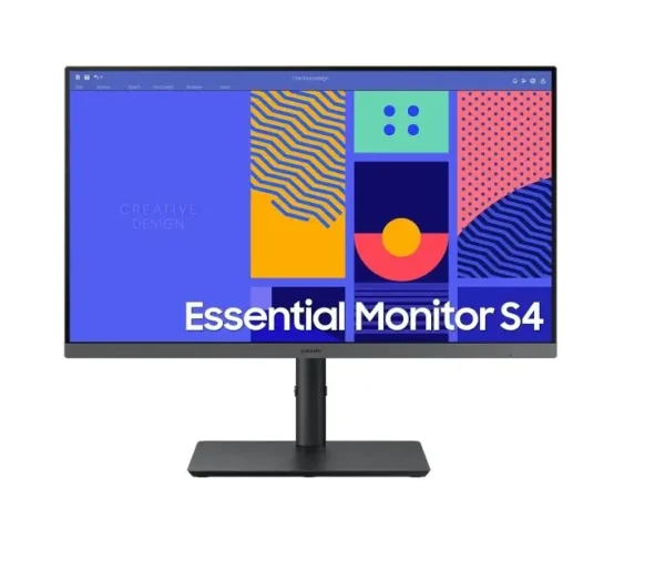 מסך מחשב Samsung Essential S4 S43GC S24C430GAM FHD IPS 24'' FreeSync