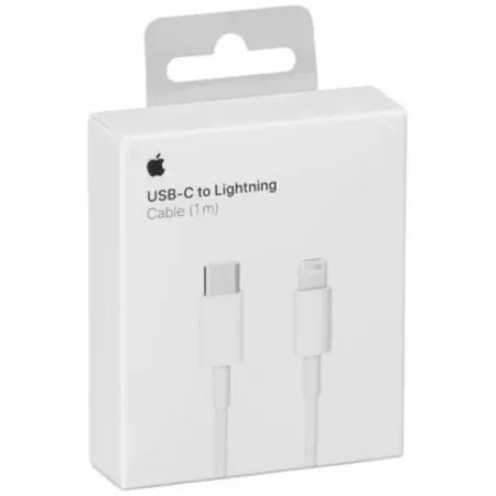 כבל אפל 20W Lightning באורך 1 מטר עם חיבור TYPE-C כבל אפל 20W Lightning באורך 1 מטר עם חיבור TYPE-C