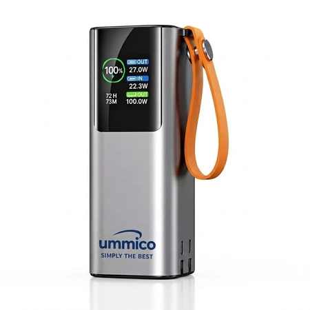 סוללת גיבוי ניידת אומיקו למחשב נייד וטלפון Ummico Portable Power Bank 100W סוללת גיבוי ניידת אומיקו למחשב נייד וטלפון Ummico Portable Power Bank 100W