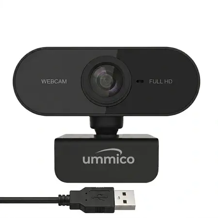 מצלמת רשת איכותית עם מיקרופון מובנה FHD 1080p בחיבור Ummico Internet camera USB מצלמת רשת איכותית עם מיקרופון מובנה FHD 1080p בחיבור Ummico Internet camera USB
